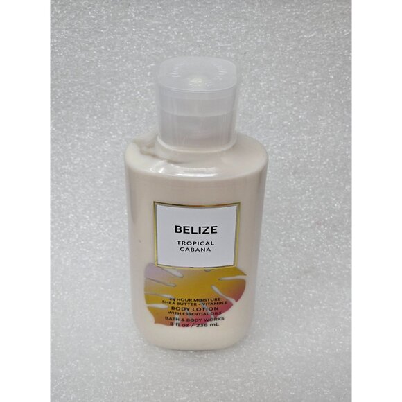 Bath & Body Works Belize Tropical Cabana Body Lotion 8 Oz Smooth Moisturizing - Picture 1 of 2